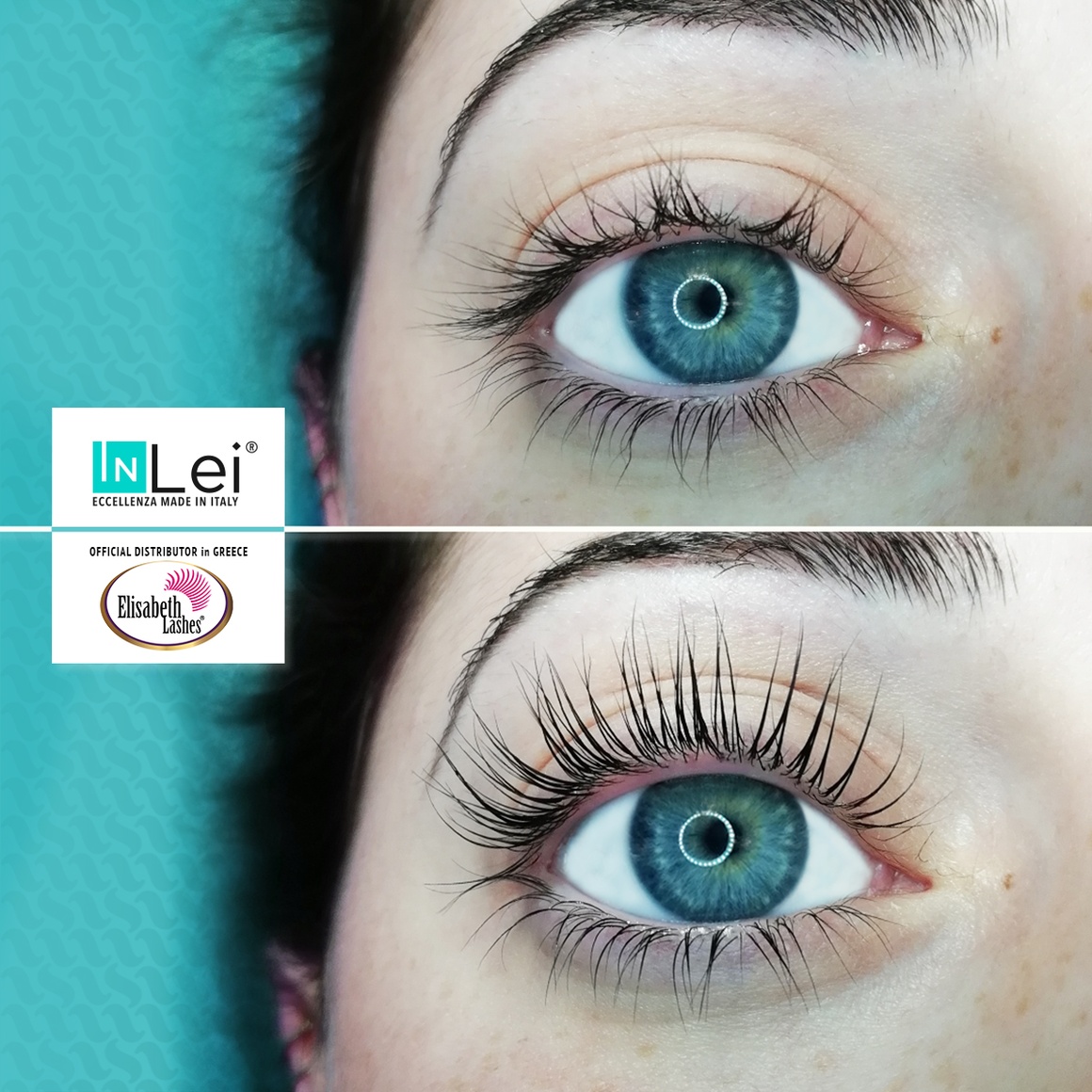 Lash Lift before and after