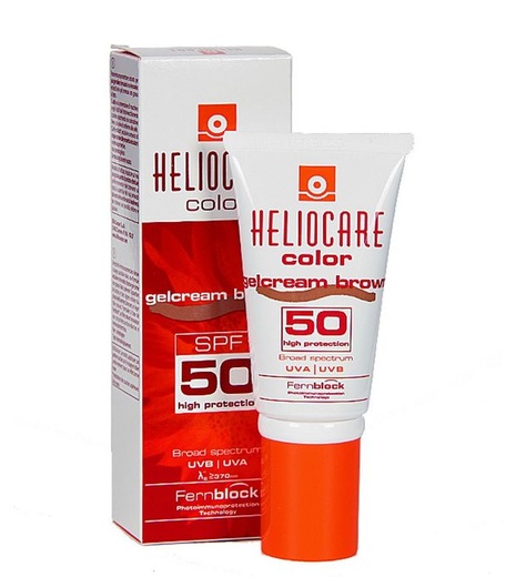 Color Gelcream Sunscreen Brown